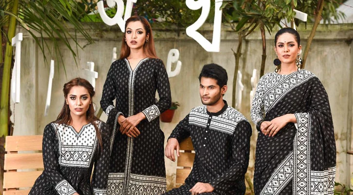 সাজ-পোশাকেও দেশ ও ভাষার প্রতি ভালোবাসা