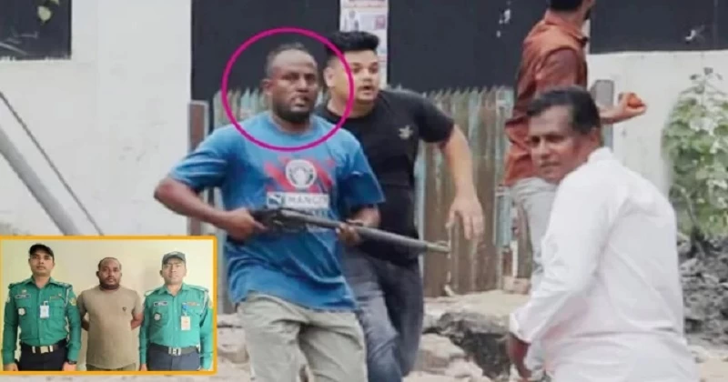 ছাত্র-জনতার আন্দোলনে একাই ২৮টি গুলি ছোড়েন তৌহিদুল