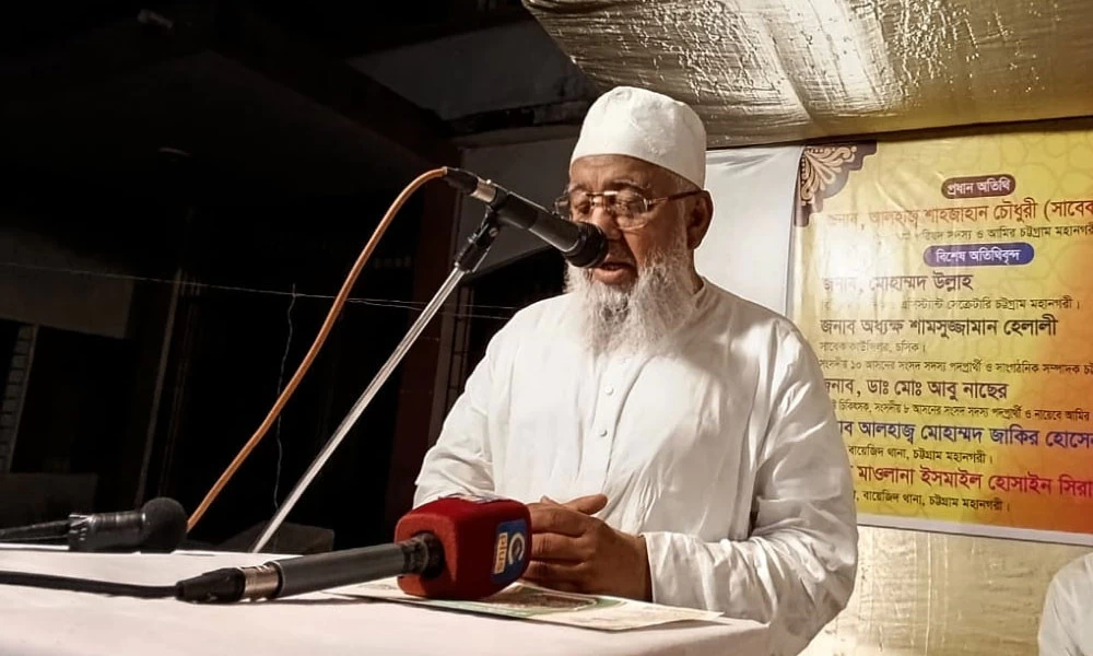জামায়াতে ইসলামী একটি পূর্ণাঙ্গ ইসলামী আন্দোলন : শাহজাহান