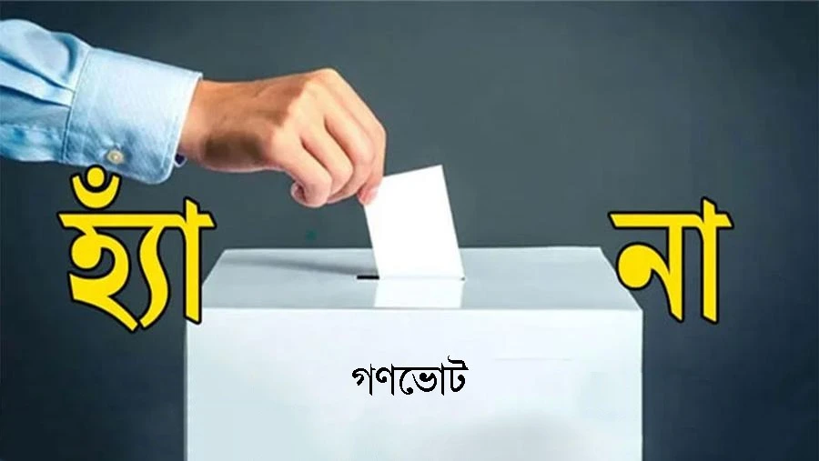 গণভোটে সরকারের ‘হ্যাঁ’ ভোট প্রচারণায় বিতর্কের ঝড়