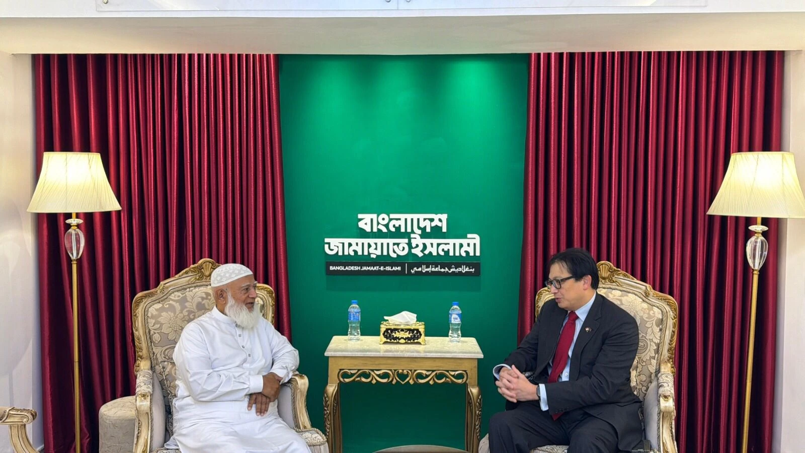 জামায়াত আমিরের সঙ্গে সিঙ্গাপুর চার্জ দ্য অ্যাফেয়ার্সের বৈঠক