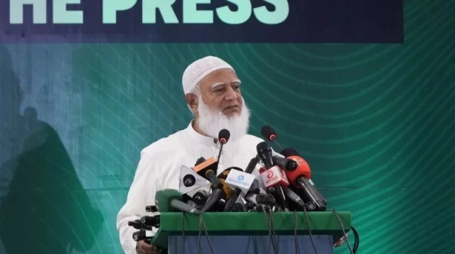 বর্তমান ক্ষমতাসীন দল জনগণের নিরঙ্কুশ সংখ্যাগরিষ্ঠ ভোটে ক্ষমতায় আসেনি: জামায়াত আমির