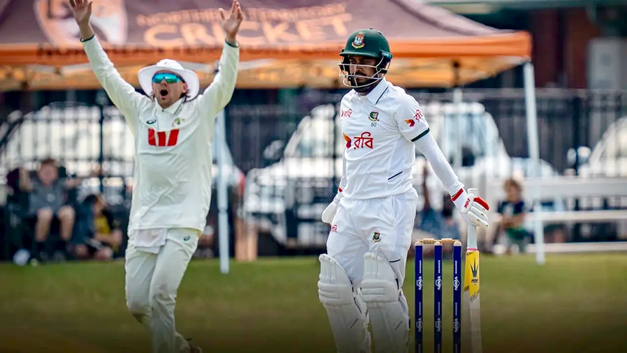 ৫৪ রানে অলআউট বাংলাদেশ, অস্ট্রেলিয়া সফরের আগে বড় ধাক্কা